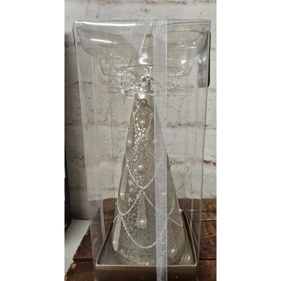 NEW Glass LED Angel Figurine With Color-Changing Lights By Pier 1 Imports - Picture 2 of 8